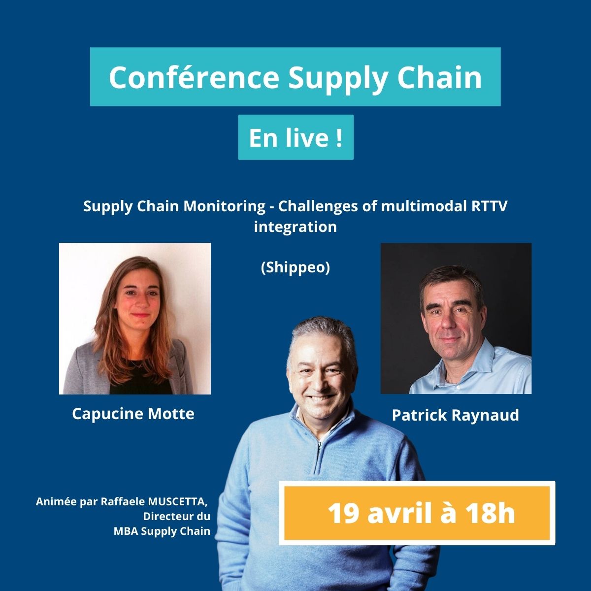 Article Conférence Supply Chain avec Shippeo