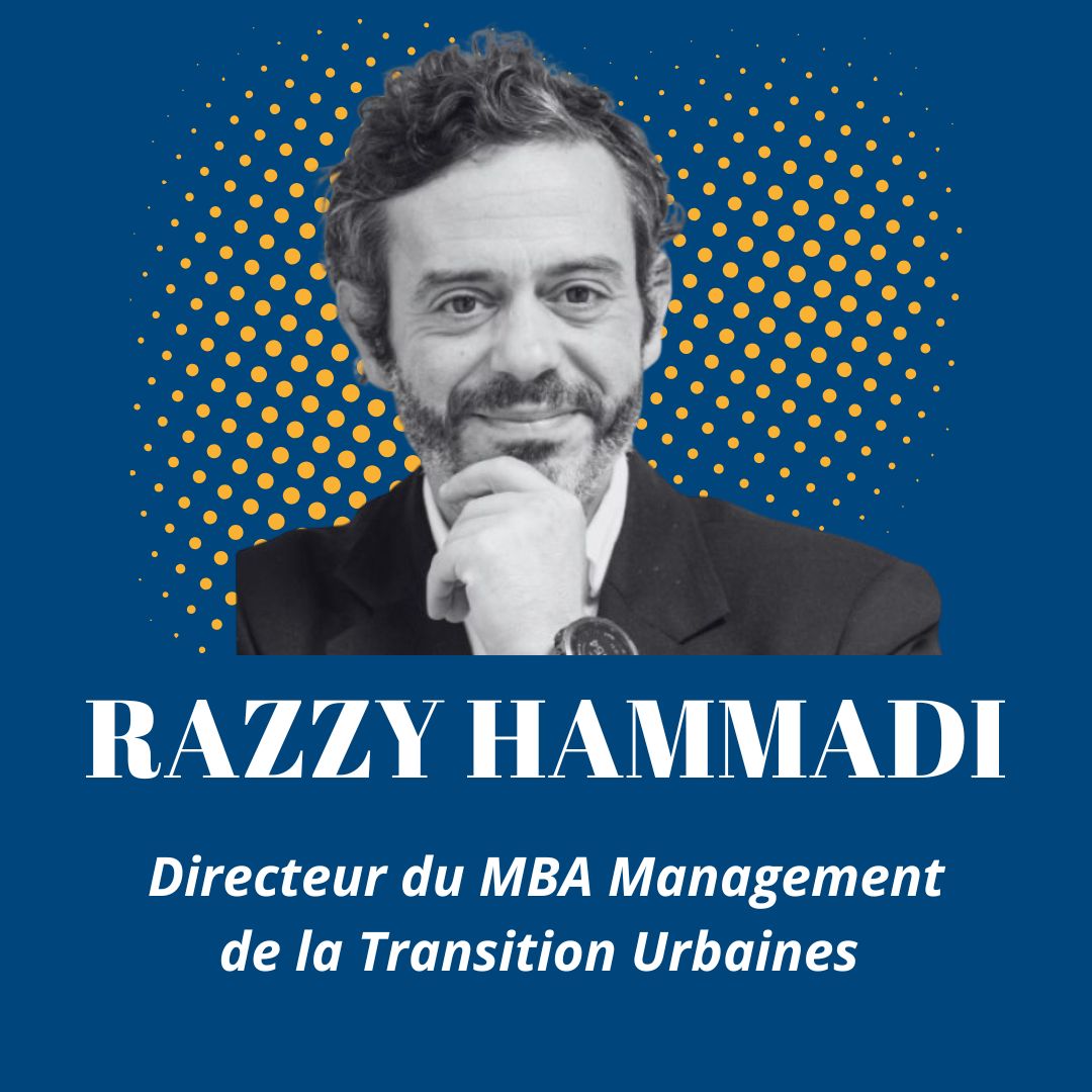 MBA Management des Transitions Urbaines, interview du directeur de programme Razzy Hammadi