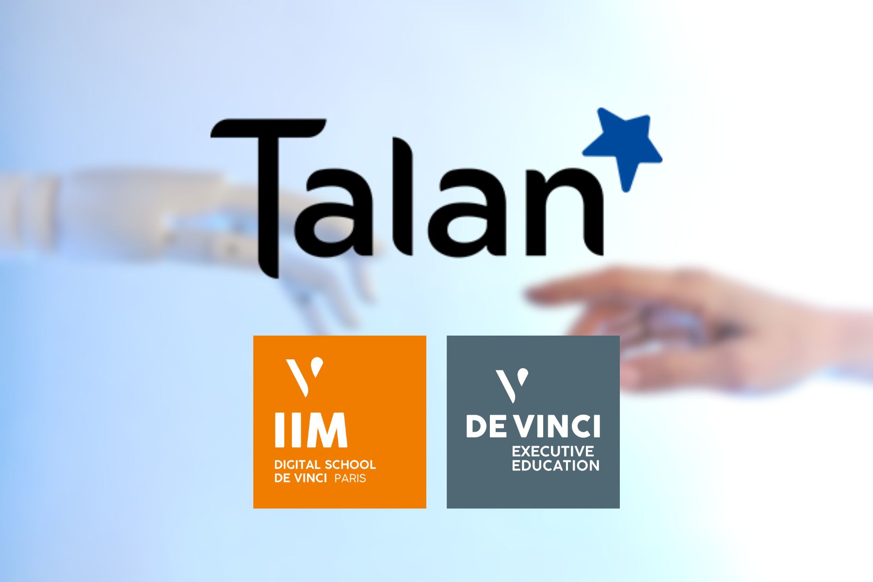 Article Talan, Devinci Executive Education et l’IIM Digital School, lancent Hypérion : un projet innovant de recherche pour mesurer l’impact des IA génératives sur les métiers des entreprises
