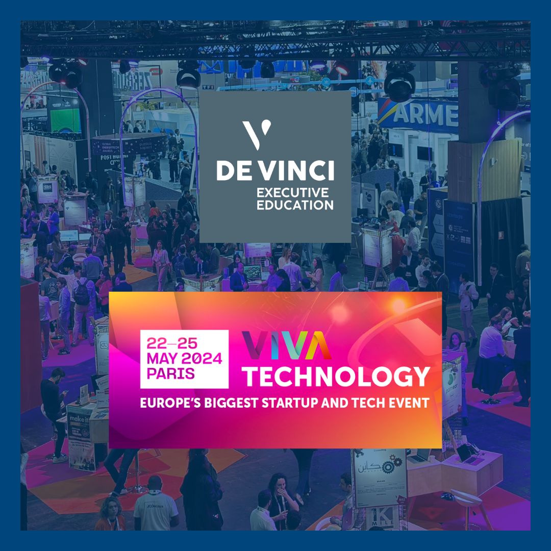 Article De Vinci Executive Education présent à Viva Technology 2024 !